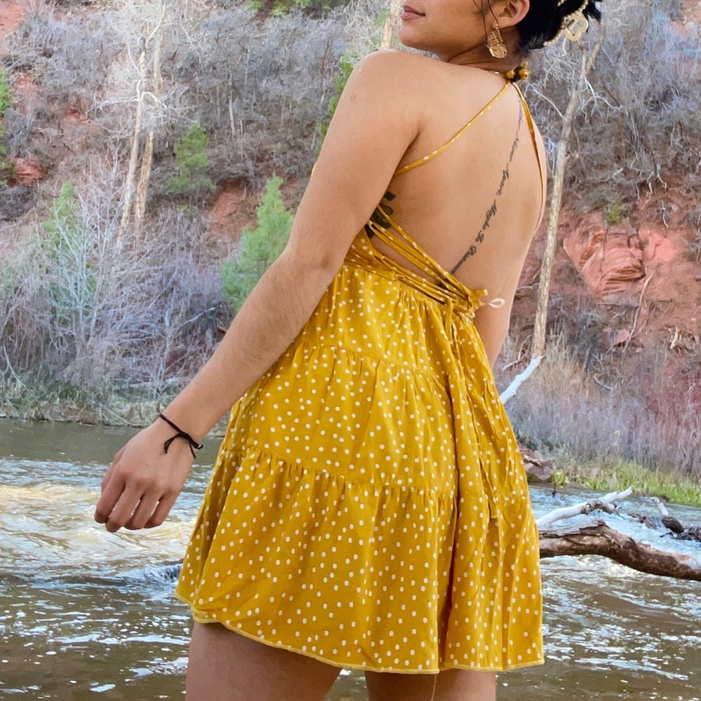 Open Back Dress